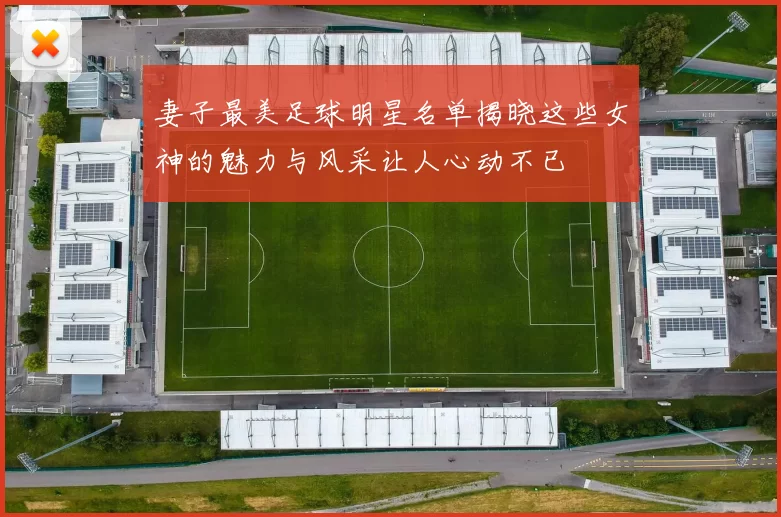 妻子最美足球明星名单揭晓这些女神的魅力与风采让人心动不已