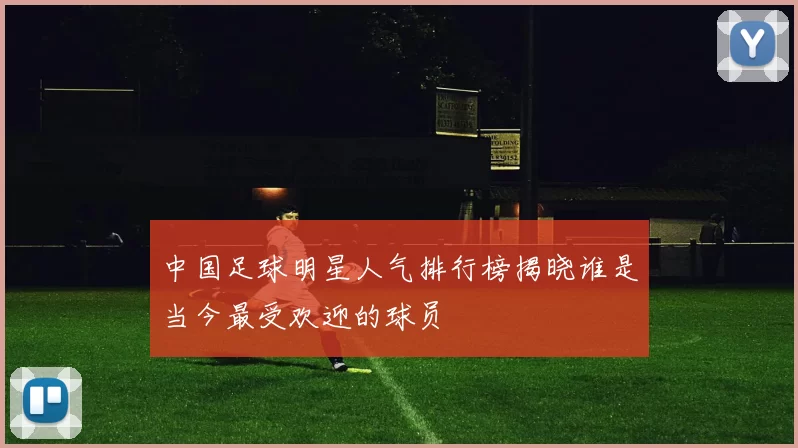 中国足球明星人气排行榜揭晓谁是当今最受欢迎的球员